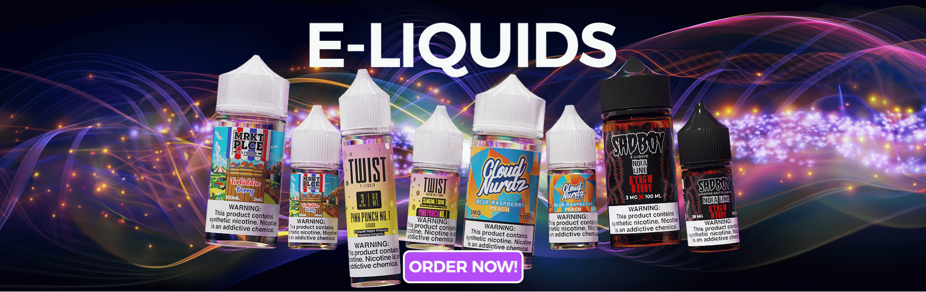 E-Liquid - Regular and Salt